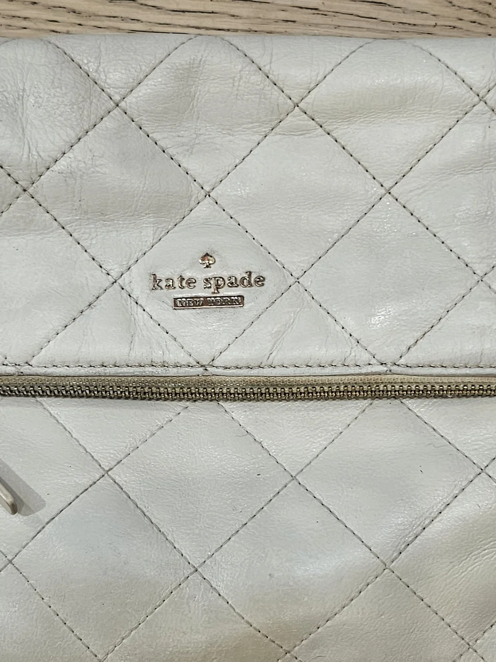 Kate Spade New York Emerson Place Carson Quilted Crossbody Bag - Ivory / White